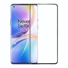Per OnePlus 8 Pro Lente in vetro esterno per schermo anteriore (nero)