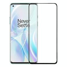 Per OnePlus 8 Lente in vetro esterno per schermo anteriore (nero)