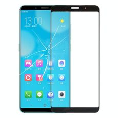 Obiettivo in vetro esterno a schermo frontale per ZTE Nubia Z18 mini (nero)