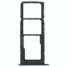Vassoio della scheda SIM + vassoio della scheda SIM + vassoio della scheda micro SD per LG K41S LMK410EMW LM-K410EMW LM-K410 (Argento)