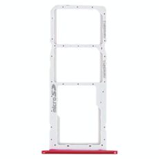 Vassoio della scheda SIM + vassoio della scheda SIM + vassoio della scheda Micro SD per LG K42 / K52 (Brasile) LMK420 LMK420H LMK420E LMK420Y (rosso)