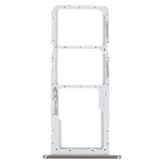 SIM CARD TRAY + SIM Card Tray + Micro SD Card Vassoio per LG K42 / K52 (Brasile) LMK420 LMK420H LMK420E LMK420Y (Argento)