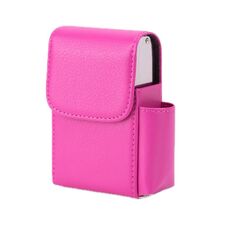 Portasigarette Fashion Porta biglietti da visita (motivo litchi rosa rossa)