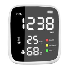 Monitor di concentrazione del rilevatore di anidride carbonica DM1308B con display a LED