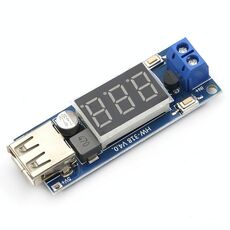 MODULO DC-318 12 V A 5 V DC-DC 3A DC Power Module LED BATTERY AUTO AUTO Voltmetro