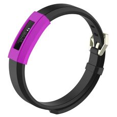 Dispositivo indossabile intelligente, Custodia protettiva per orologio in silicone tinta unita per FITBIT Alta / HR (viola)