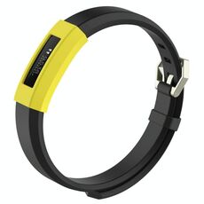 Dispositivo indossabile intelligente, Custodia protettiva per orologio in silicone a tinta unita per FITBIT Alta / HR (giallo)