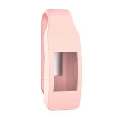 Custodia protettiva con bottone a clip in silicone per smartwatch per Fitbit Inspire / Inspire HR / Ace 2 (rosa)