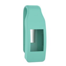 Custodia protettiva con bottone a clip in silicone per smartwatch per Fitbit Inspire / Inspire HR / Ace 2 (verde)