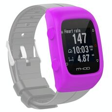 Custodia protettiva in silicone per smartwatch per POLAR M430 (viola)