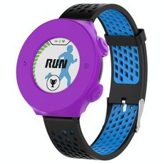 Custodia protettiva in silicone per smartwatch per Garmin Forerunner 620 (viola)