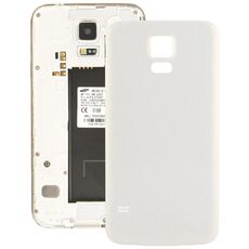 Cover posteriore di alta qualità per Galaxy S5 / G900 (bianca)