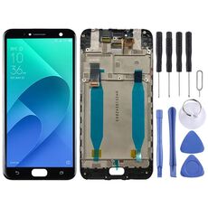 Schermo LCD OEM per Asus Zenfone 4 Selfie ZD553KL X00LD Digitizer Assemblaggio completo con cornice (nero)