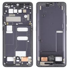 Piastra di lunetto del telaio LCD dell'alloggiamento anteriore per TCL 10 Pro T799B T799H (grigio)