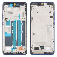 Piastra di lunetto del telaio LCD dell'alloggiamento anteriore per TCL 10 Plus T782H (blu)
