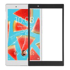 Lente in vetro esterno a schermo frontale per Lenovo Tab 4 / TB-8504F / TB-8504X (nero)