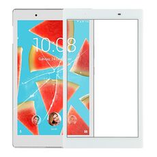 Obiettivo in vetro esterno a schermo frontale per Lenovo Tab 4 / TB-8504F / TB-8504X (bianco)
