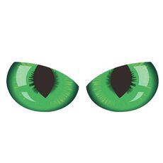 10 Pz Auto Riflettente Autoadesivo per auto Retrovisore Specchio Eye Eye Adesivo 3D Scratch Blocco Body Sticker adesivo decorativo (verde)