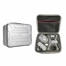 Cassa rigida portatile che trasporta la scatola di immagazzinaggio del custodia impermeabile del custodia impermeabile per DJI FPV (argento)