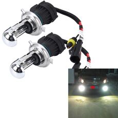2 PCS H4 55W 4300K ​​HID Lampadine Lampade allo xeno, AC 12V