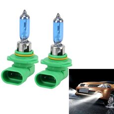 2 PCS 9005 Lampada frontale alogena 12V 100W 2400 LM 5000K Luce bianca calda