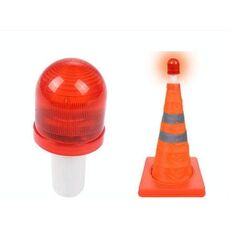 Velivolo di avvertimento pieghevole a scomparsa con luci lampeggianti a LED