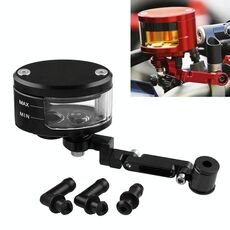 Parti di modifica del motociclo Olio fluido freno anteriore Coppa olio freno universale per Kawasaki / Suzuki (nero)