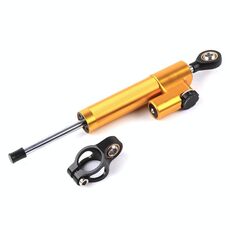 Manubrio moto universale Ammortizzatore di direzione Ammortizzatore Stabilizzatore di sterzo Accessori per ammortizzatori (Oro)