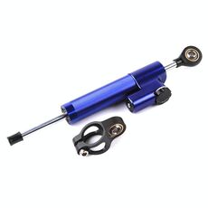 Moto Manubrio Universale Ammortizzatore Direzione Ammortizzatore Stabilizzatore di Sterzo Accessori Ammortizzatore (Blu)