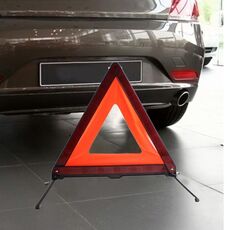 Triangolo d'avvertimento riflettente