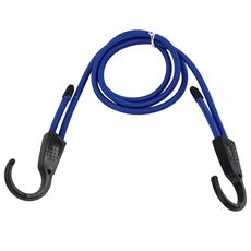 Corda di fissaggio per auto riutilizzabile Corda elastica regolabile per auto Tronco Ganci di stoccaggio Cinghia di fissaggio Corda di fissaggio per veicolo, Lunghezza: 1,2 m (blu)