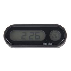 Termometro digitale multifunzione Orologio LCD Monitor Rilevatore misuratore batteria Display