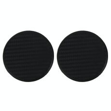 Tappetino antiscivolo per cruscotto in gomma per auto da 2 pezzi per telefono / GPS / MP4 / MP3, diametro: 6,5 cm