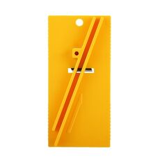Strumento per avvolgere lo styling del taglio della taglierina di sicurezza della pellicola dell'autoadesivo della pellicola del vinile del veicolo dell'automobile (giallo)