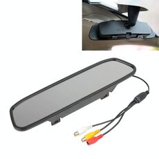 PZ-705 Monitor per specchietto retrovisore per auto LCD TFT da 4,3 pollici per sistemi video di parcheggio per retrovisori