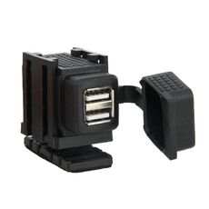 Adattatore per cavo da moto impermeabile SAE a USB Adattatore per presa di corrente a doppia porta 3.1A, per smartphone, tablet, GPS