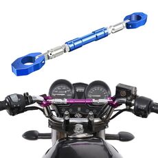 Moto in lega di alluminio regolabile Barra di rinforzo Barra di bilanciamento Parti della moto (blu)