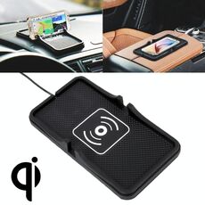 Pad caricatore wireless standard Qi a ricarica rapida per auto da casa DC 5V / 2A 5W, Per iPhone, Galaxy, Huawei, Xiaomi, LG, HTC e altri smart phone standard QI