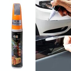Riparazione dei graffi per auto Cura dell'auto Rimozione dei graffi Manutenzione Cura della vernice Penna per pittura automatica (argento brillante)