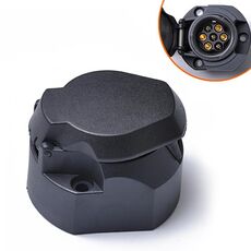 12V 7Pin Presa per auto Connettore per cablaggio Adattatore Presa per auto per rimorchio / camion / autobus, spina europea