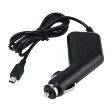 Adattatore universale per caricabatterie mini USB per auto DVR fotografica Ingresso navigazione GPS 10 V - 48 V Uscita 5 V 1,5 A, lunghezza cavo: 1,2 m