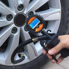 Auto digitale per il display LCD pneumatico pneumatico pneumatico per pressione del glassatore del veicolo monitoraggio dell'inflazione del tester