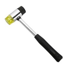 Mini martello a testa tonda con manico in acciaio da 30 mm