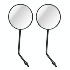 Specchietto retrovisore posteriore con supporto in metallo per guscio in ABS universale da 2 pezzi per JH70 JC70 CG125