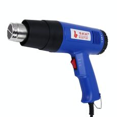 DINGGUAGUA 1800W Pistola ad aria calda industriale resistente e professionale a temperatura regolabile (spina americana)