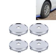 4 PCS Accessori per lo styling dell'auto in metallo Coperchio centrale per coprimozzo con stemma per auto