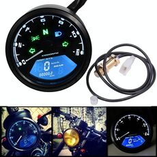 Indicatore contachilometri contagiri digitale LCD per moto