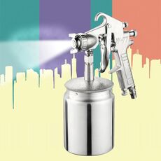 Utensile pneumatico per vaso inferiore W-77 per pistola a spruzzo per verniciatura a spruzzo per auto da casa, diametro del foro: 3 mm
