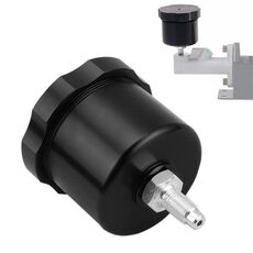XH-BK017 Car Racing Drift Modified Lega di alluminio CNC Competitive Idraulico freno a mano Serbatoio olio Pot (nero)
