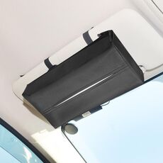 Scatola per fazzoletti in pelle PU per auto, dimensioni: 24x13x5 cm